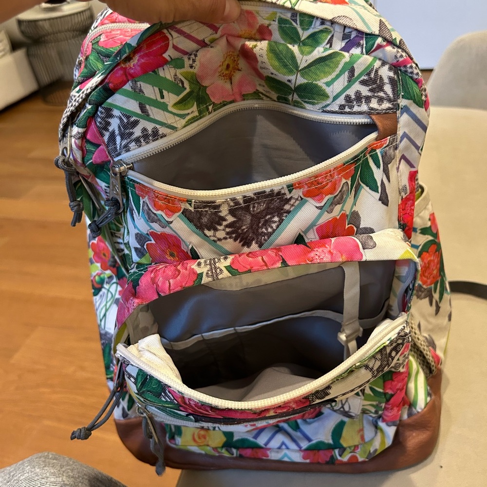 Jansport Backpack Cool Student XL Floral - Picture 5 of 11